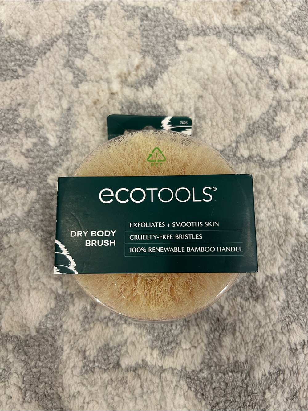 ecotools - Dry Body Brush with Natural Tan Bristles